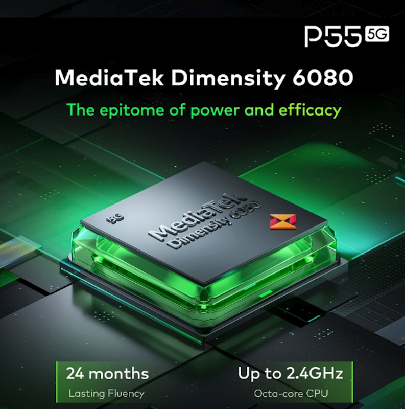 itel P55 5G 4