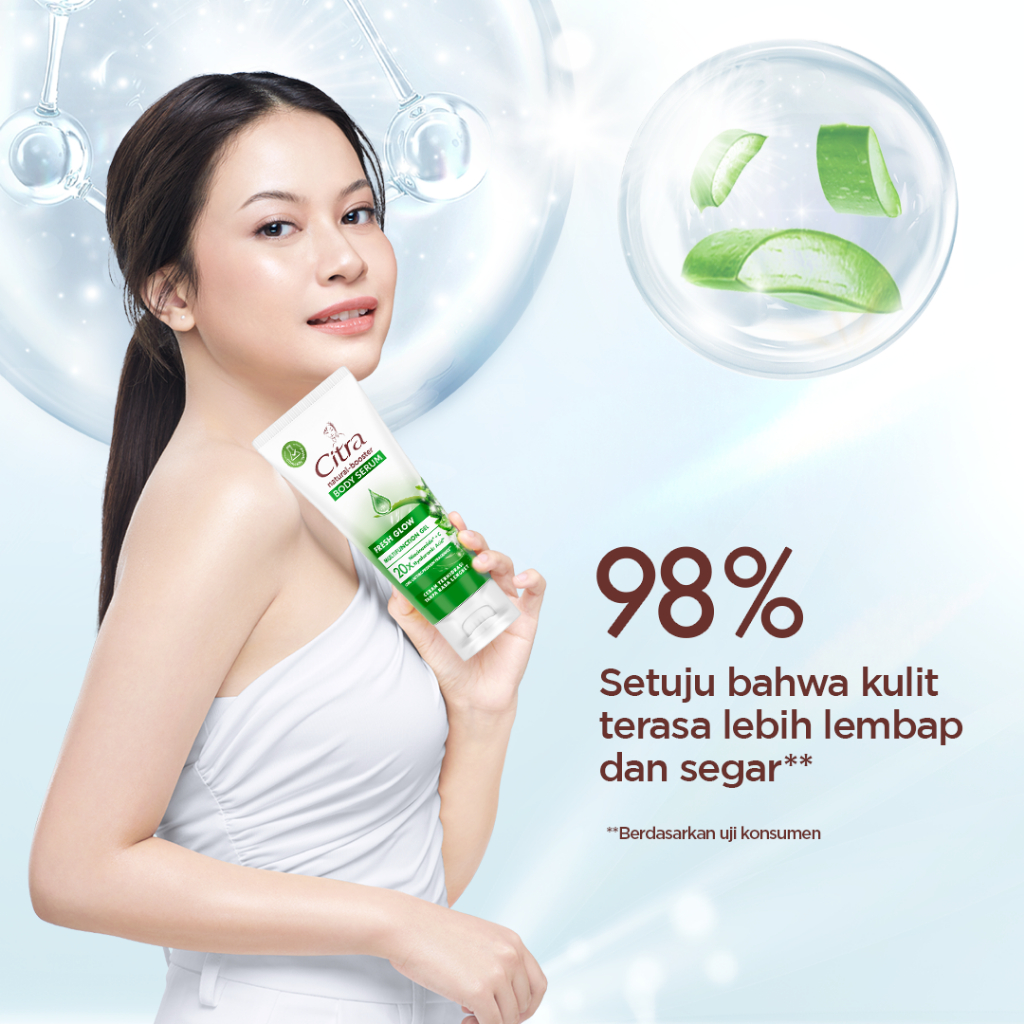 Unilever Citra Natural Booster Body Serum Fresh Glow