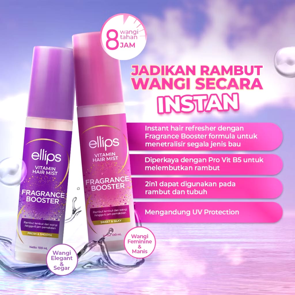 Kino Indonesia Ellips Vitamin Hair Mist Sweet & Silky