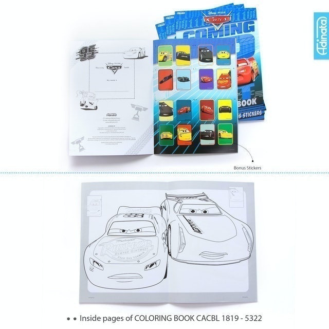 Cars Coloring Book 2