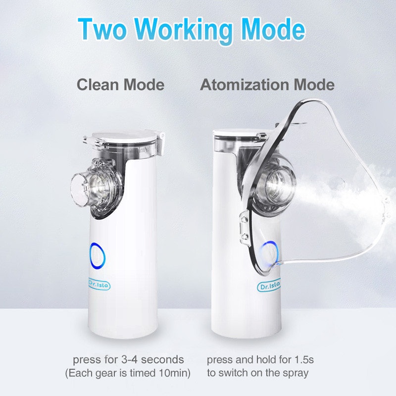 Dr.Isla 5 Gear Fine Atomized Particles Handheld Nebulizer 2