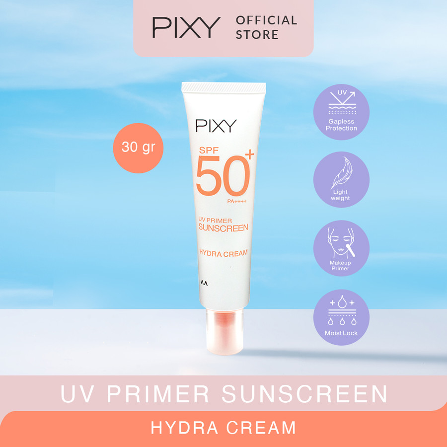 Mandom Indonesia PIXY UV Primer Sunscreen Hydra Cream SPF 50+ PA+++
