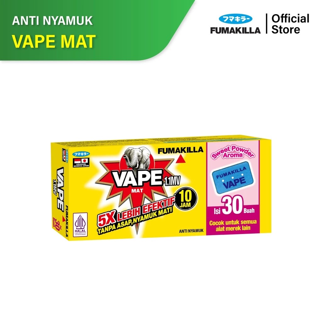 Fumakilla Vape Mat Sweet Powder Aroma