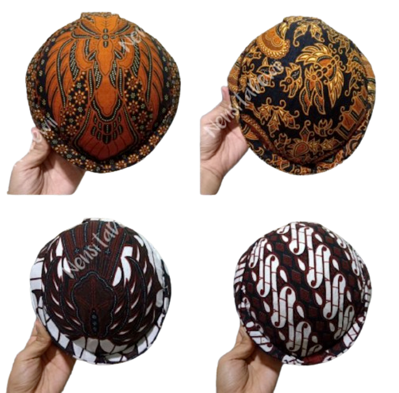 Blangkon Solo Motif Jarik 1