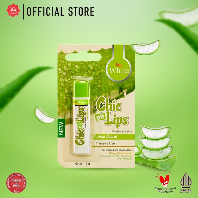 Moisture Balm Chic on Lips - Aloe Secret 3