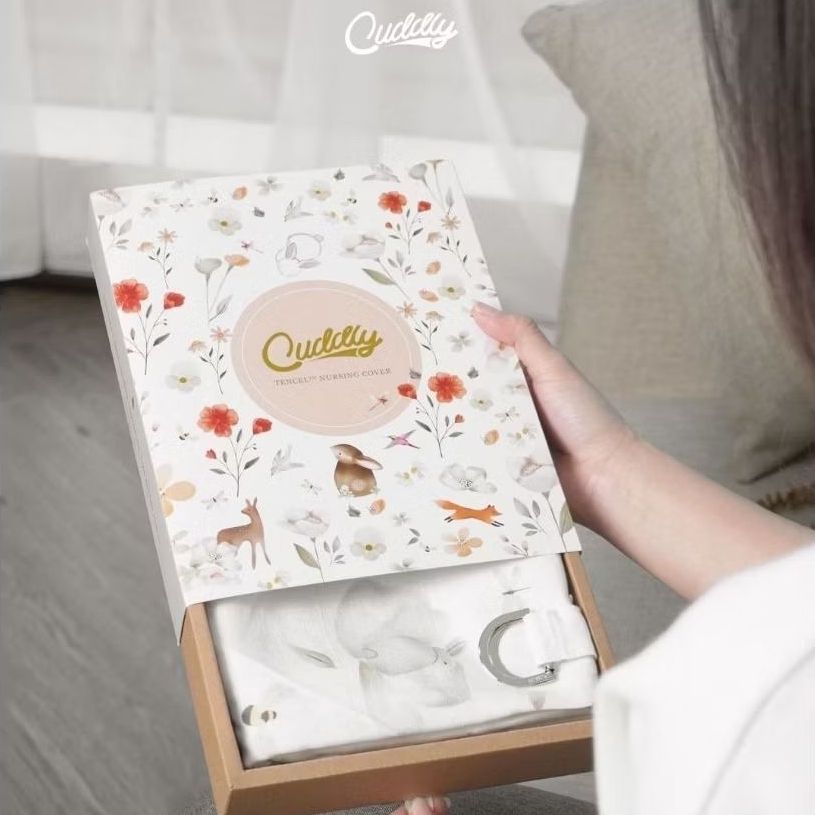  Cuddly Organic Tencel Nursing Cover