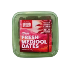 Natural Delights Whole Fresh Medjool Dates 340 gram