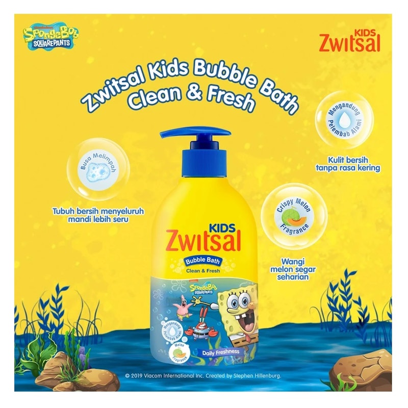 Kids Sabun Bubble Bath Clean & Fresh 4