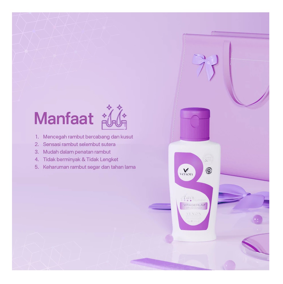 Rantaeus VENON Hair Treatment Vitaserum Nourish & Color Lock