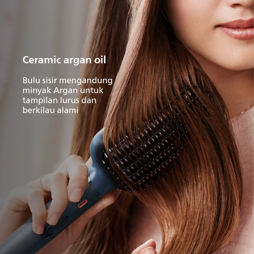 Philips Electronic Philips Heated Straightening Brush BHH885/00