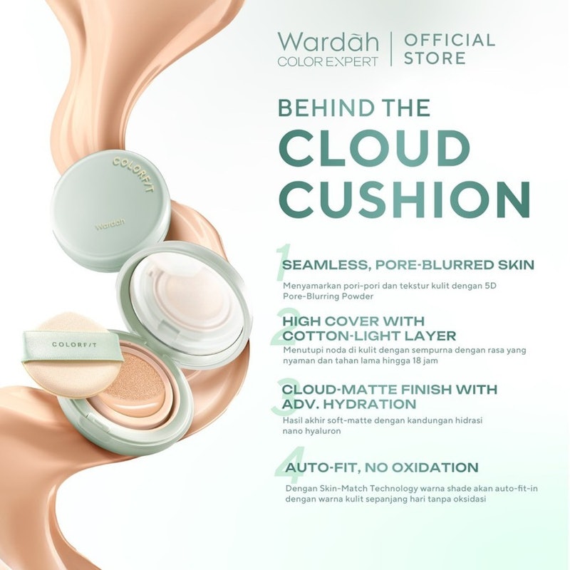 Colorfit 5D Blur Cloud Cushion 22N Light Ivory 3