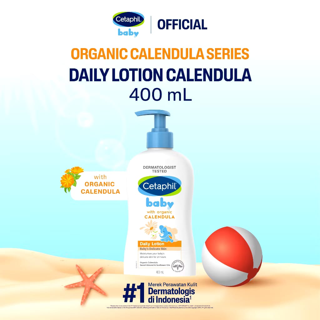 Galderma Cetaphil Baby with Organic Calendula Daily Lotion