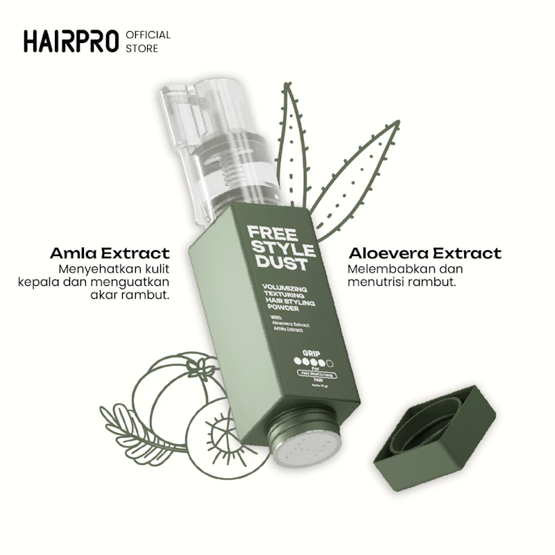HairPro Freestyle Dust 2 in 1 2