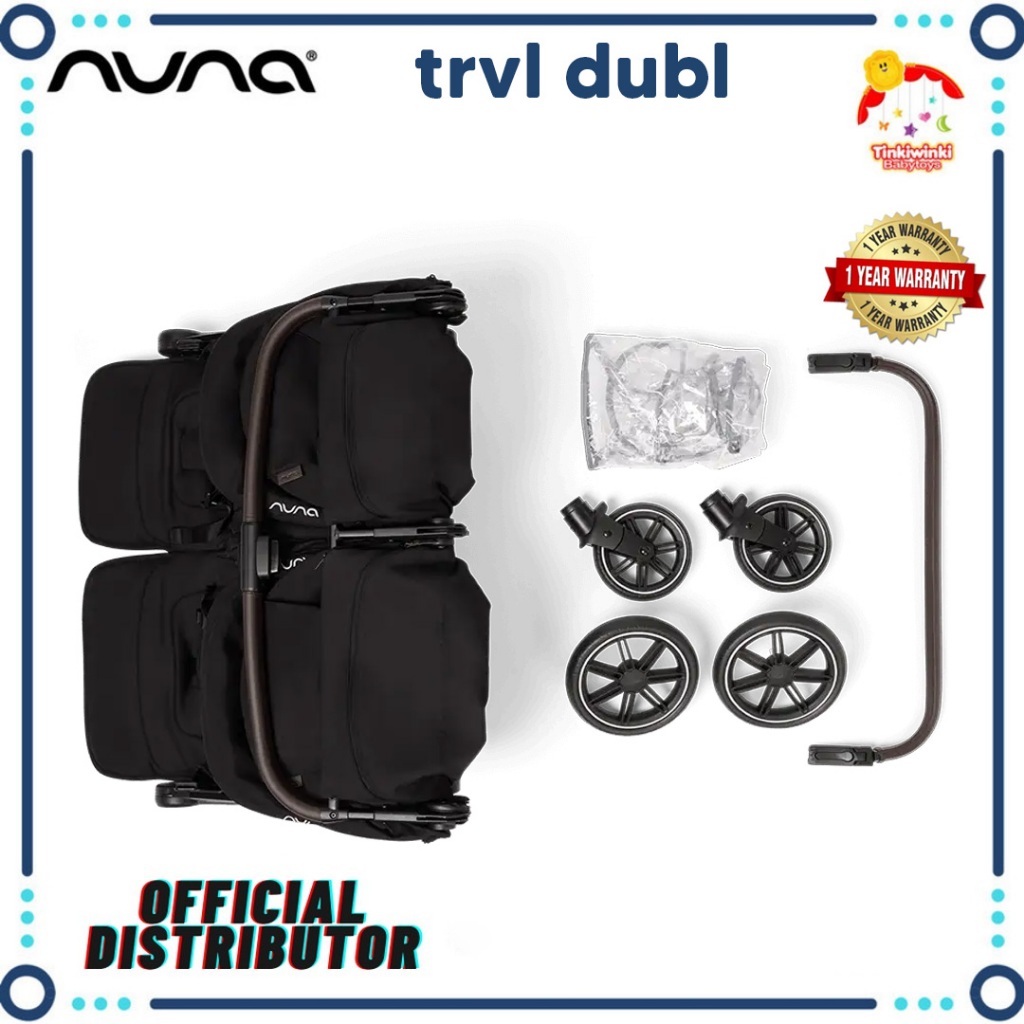 Nuna TRVL dubl Stroller 3