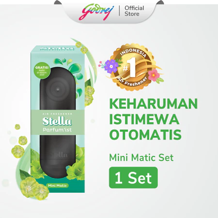 Godrej Stella Stella Mini Matic Parfum'ist Set Green Fantasy