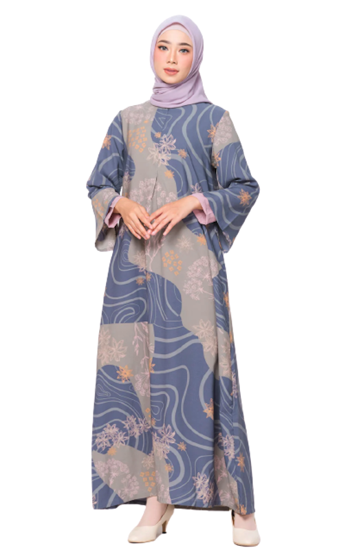 Luny Dark Grey Gamis 1