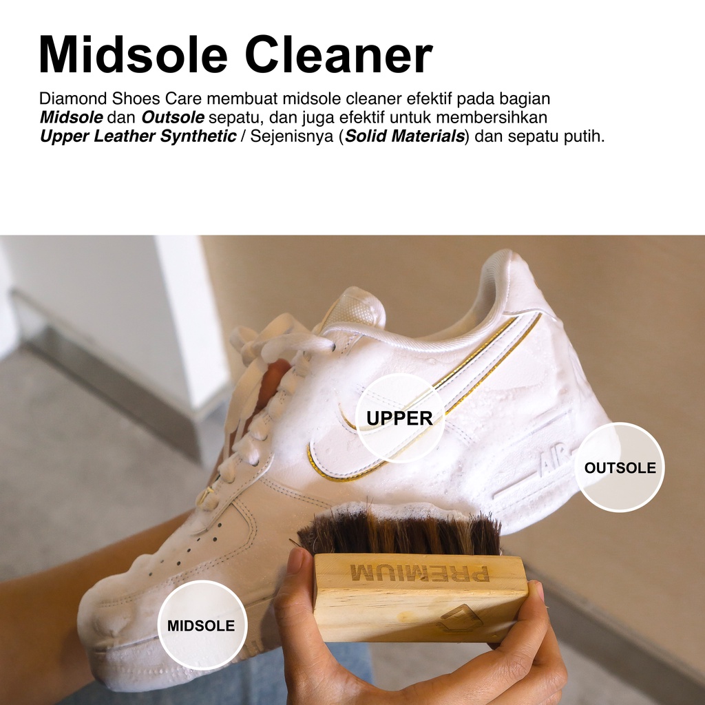 Diamond Shoes Care Hard Brush