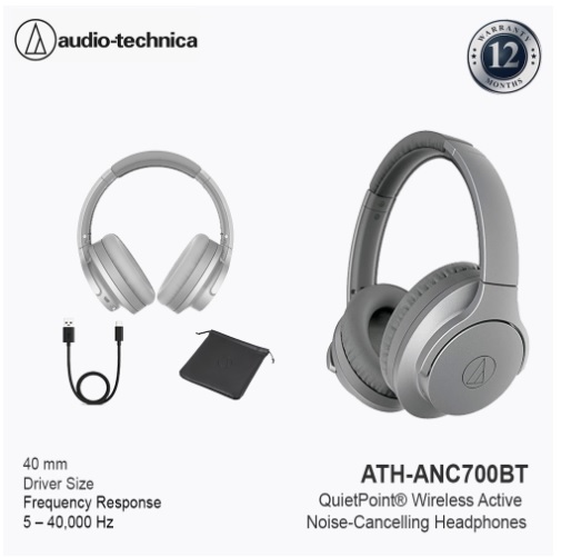 QuietPoint® Wireless Active Noise-Cancelling Headphones 5