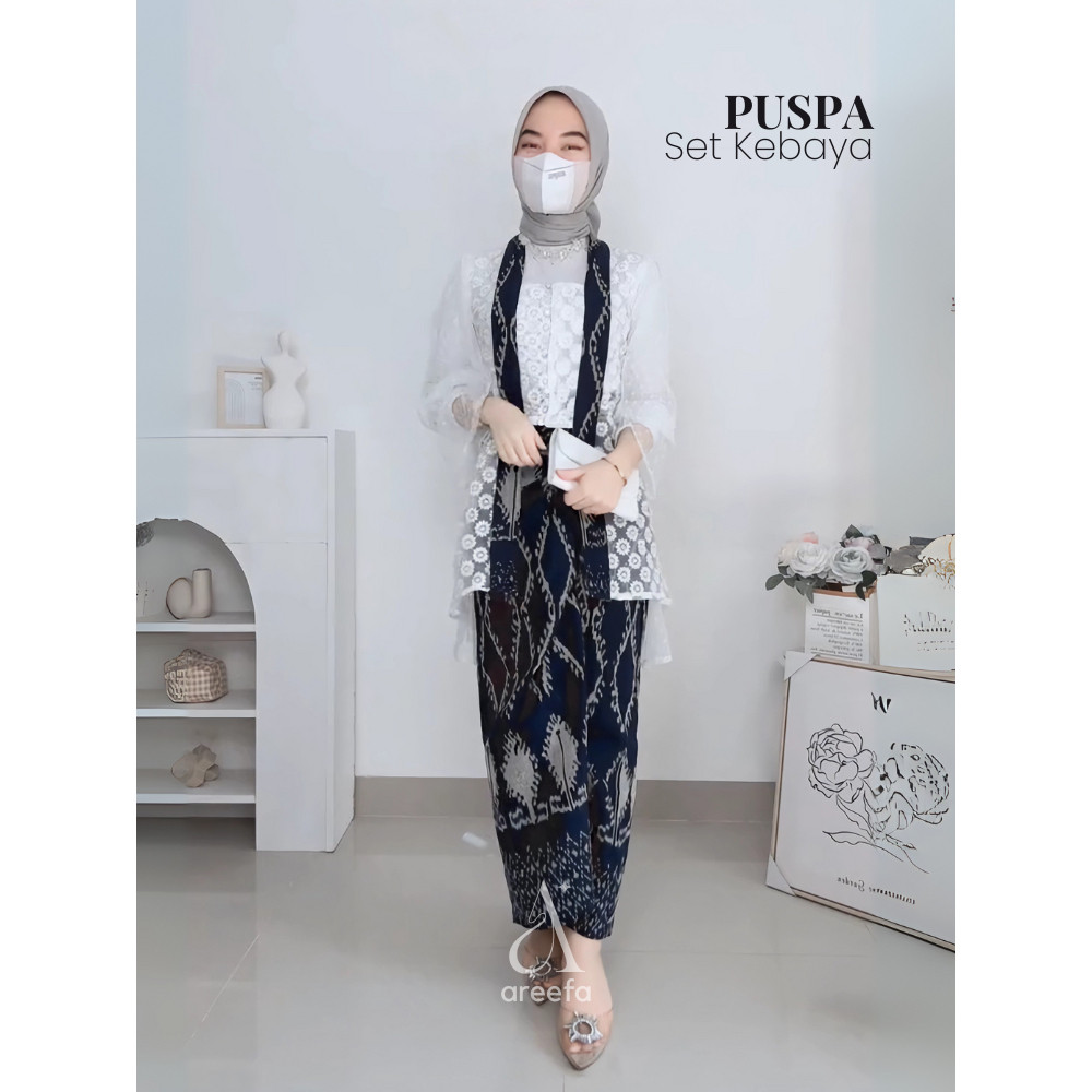 Areefa Puspa Kebaya Set