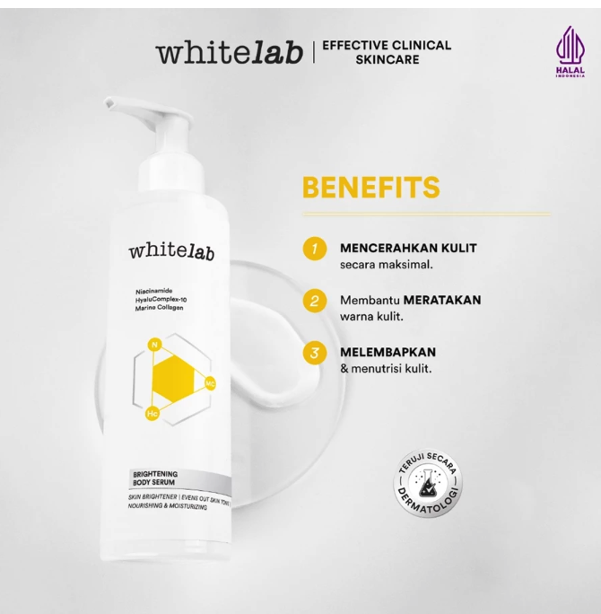 Natura Deca Kosmetika Whitelab Brightening Body Serum