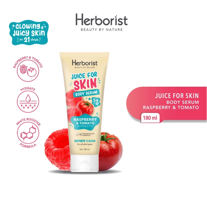 Juice For Skin Body Serum Raspberry & Tomato Extract 5