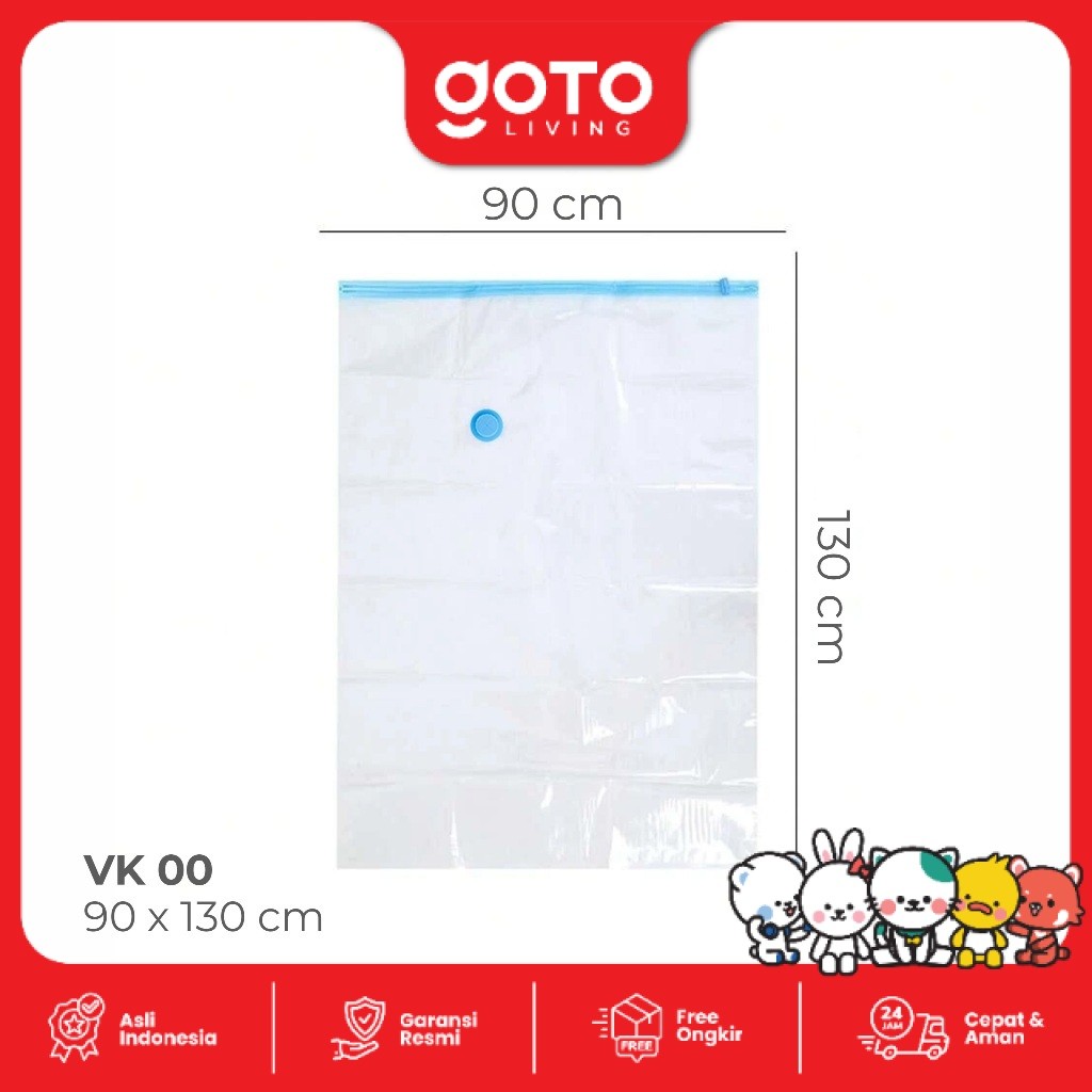 Pilar Niaga Makmur Goto Living Vakugo Vacuum Bag 90x130 cm VK01