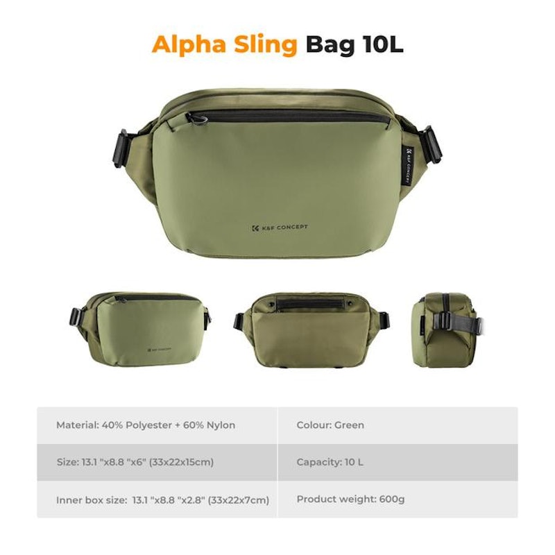 K&F Concept Alpha Sling Bag Camera 5