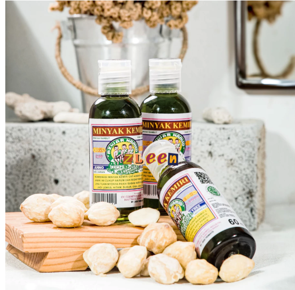 Cosmetics Kempo Industri Cap 3 Anak Minyak Kemiri 