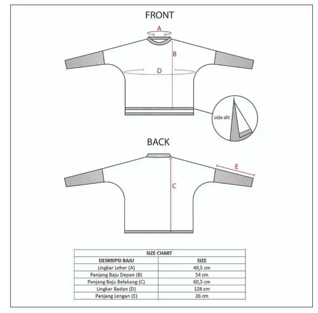  Dama Kara Nahla Sweater Beads Rajut