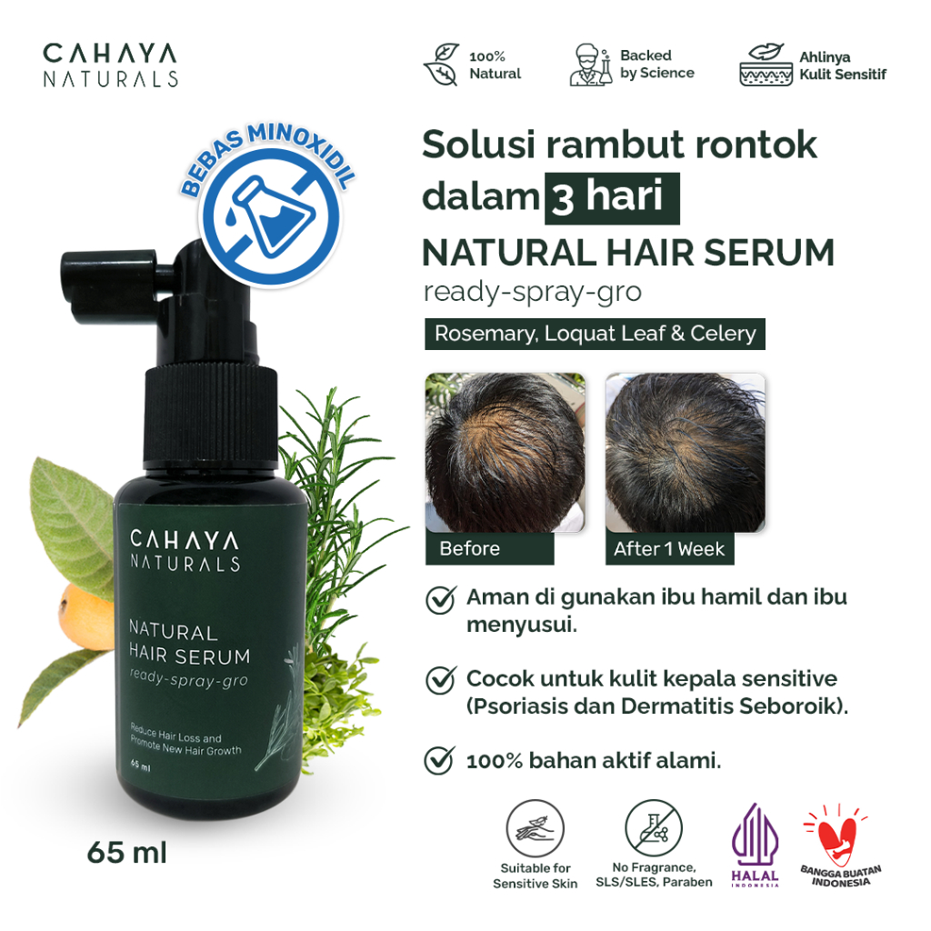 Cahaya Naturals Natural Hair Serum