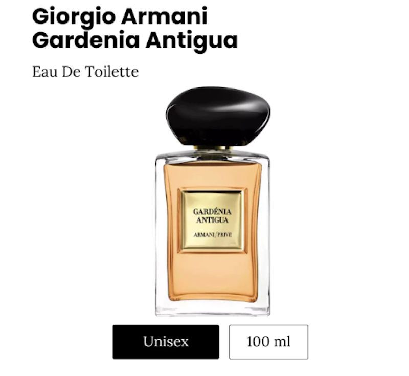 Giorgio Armani Privé Gardenia Antigua Eau De Toilette 3