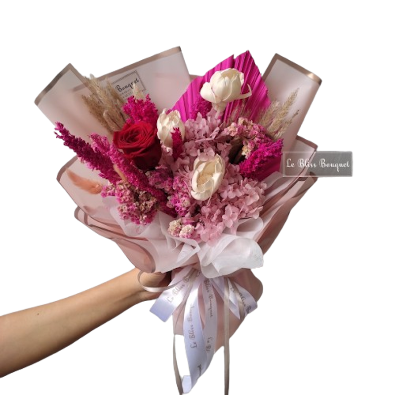 Infinity Rose Everlasting Bouquet Special Val's Day 1