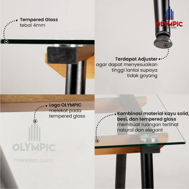 Dining Table / Meja Makan Kaca 4