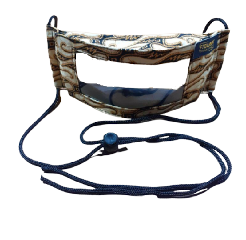 Masker Batik Transparan 2