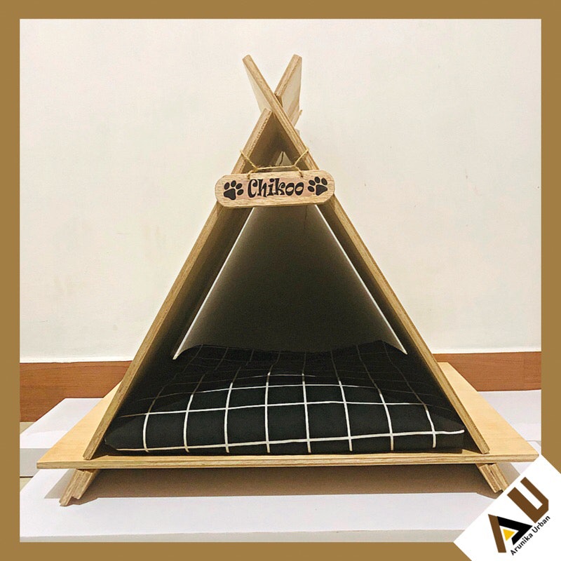 Wooden Cat House 2