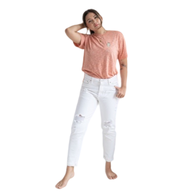 10 Rekomendasi Jeans Putih untuk Wanita Terbaik  3