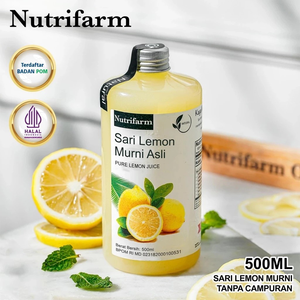 Nutrifarm Prima Indonesia Nutrifarm Sari Lemon Murni Asli