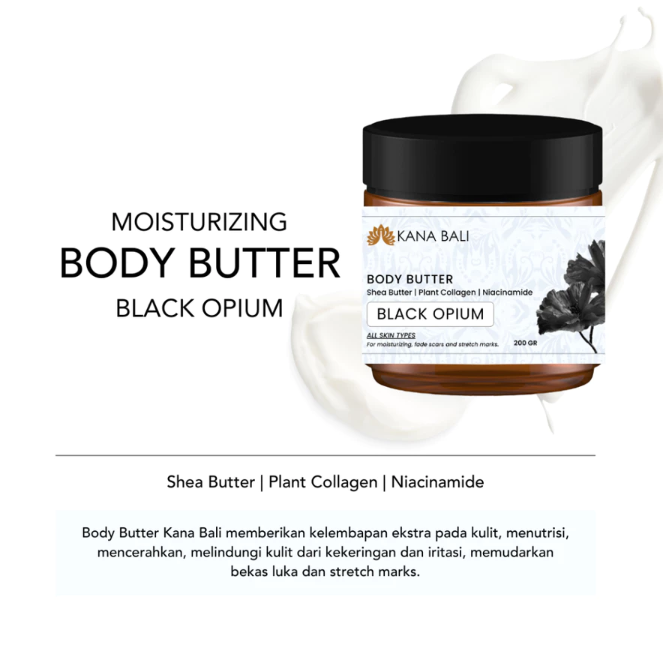 Gopala Kana Rasa Kana Bali Moisturizing Body Butter Black Opium