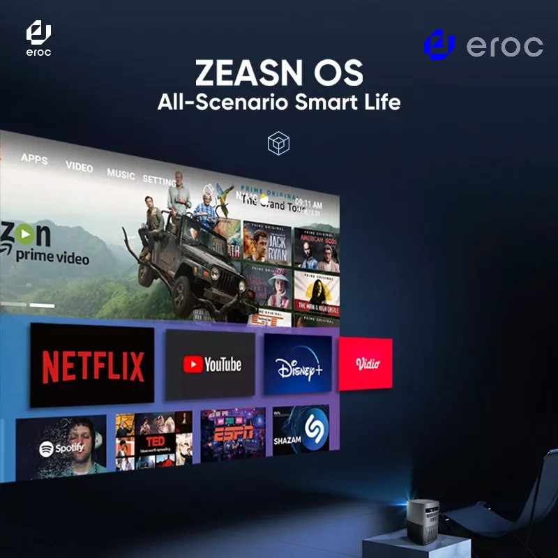  Eroc Max Android Smart Home Proyektor