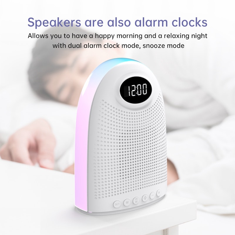 Newfun Speaker Bluetooth Wireless Alarm Clock 2