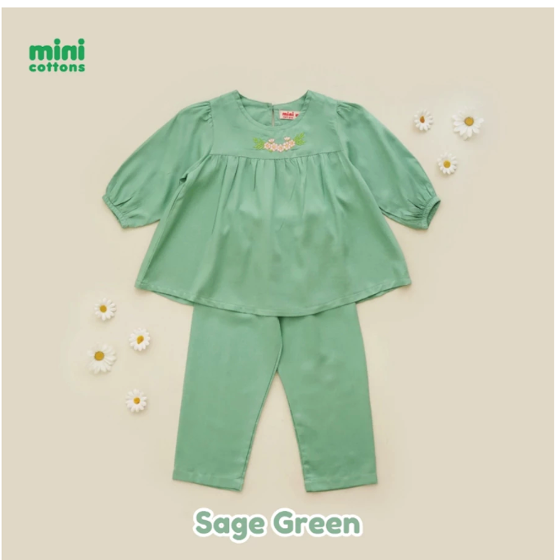 Mini Cottons Setelan Tunik Anak 3