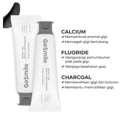 GoSmile Bright Me Smile Charcoal Toothpaste 4