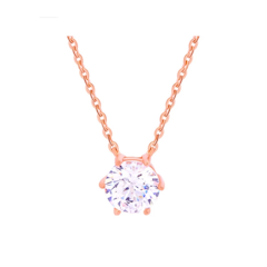 Semar Nusantara Kalung Adelia Solitaire Rose Gold 17K