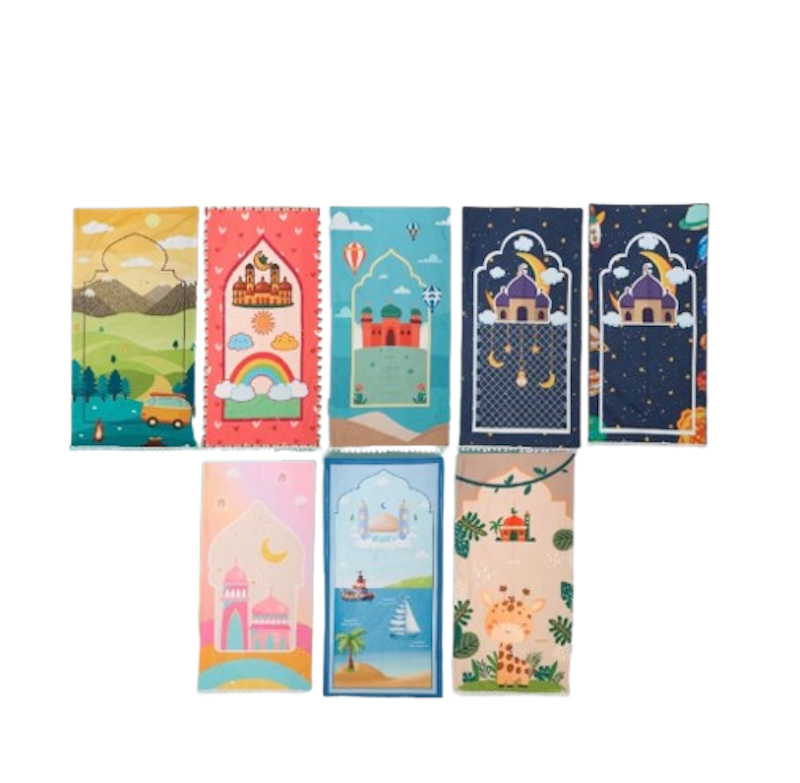 Omiland Sajadah Anak Travelling Free Pouch 1