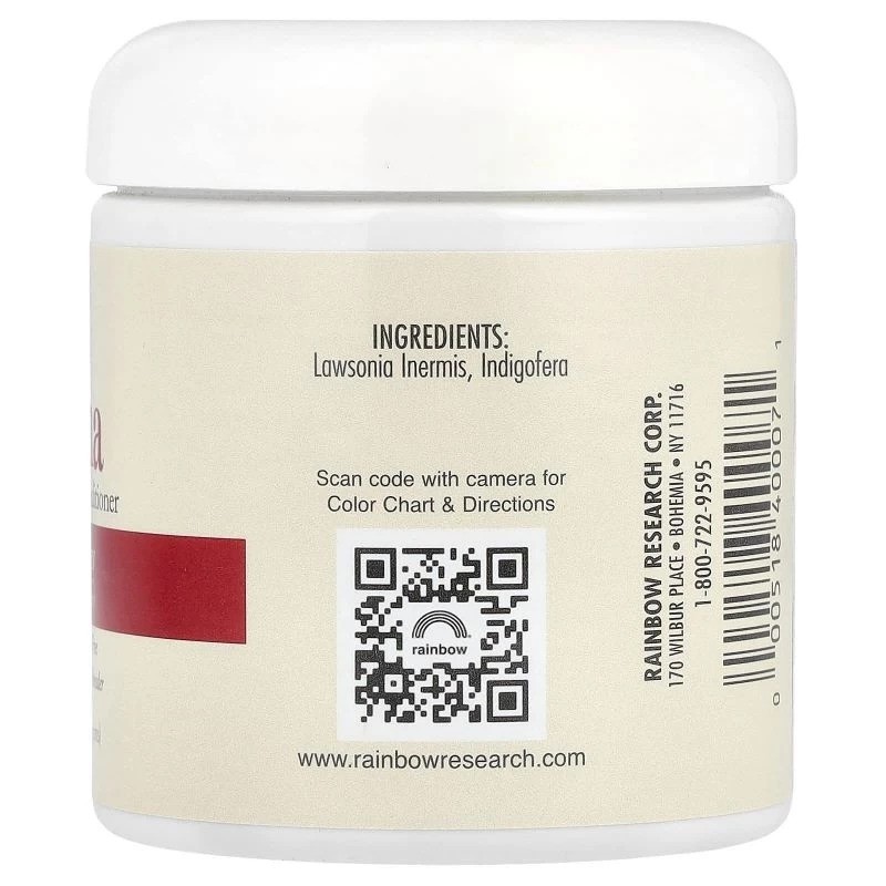 Rainbow Research Rainbow Henna Hair Color & Conditioner