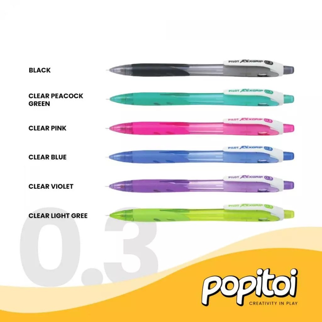Pilot Rexgrip Mechanical Pencil HRG-10R3