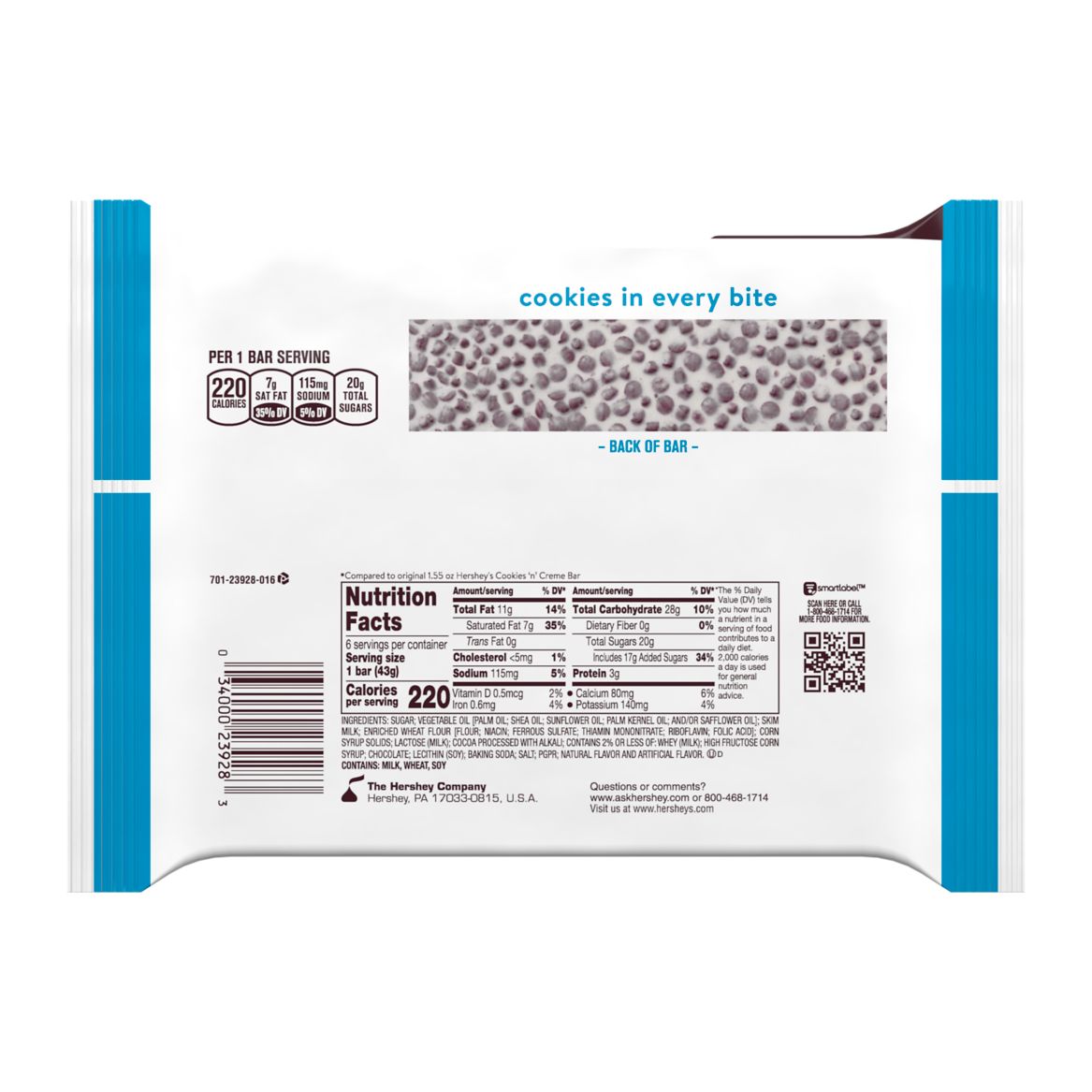 Cookies "N" Creme Candy Bar 4