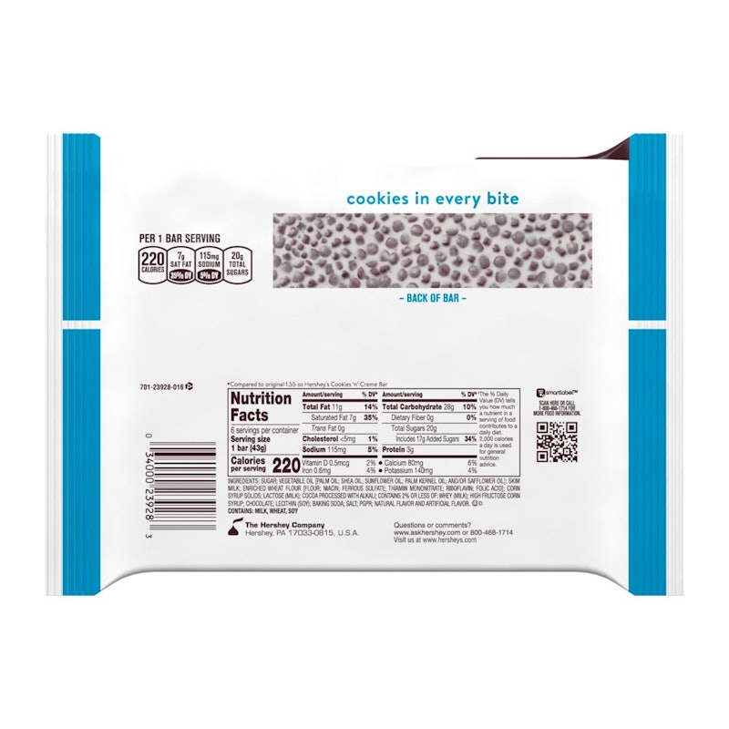 Cookies "N" Creme Candy Bar 4