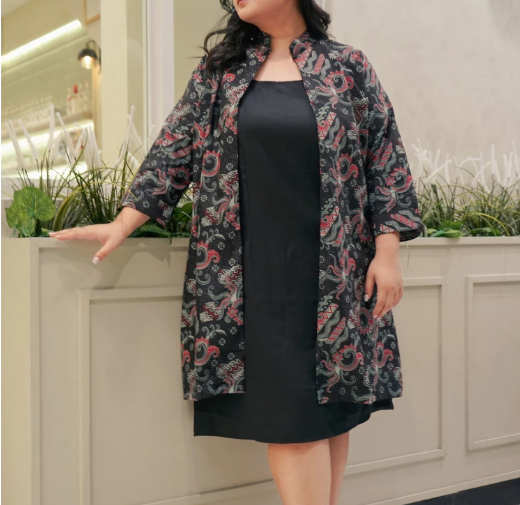  Xtramiles Noia Batik Dress Jumbo