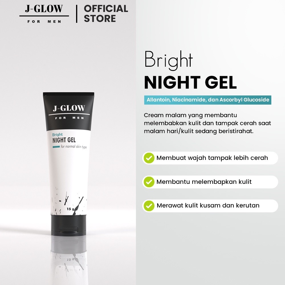 J-GLOW FOR MEN Paket Brightening Fresh Water 5